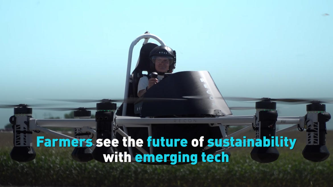 Farmers see the future of sustainability with emerging tech | CGTN America