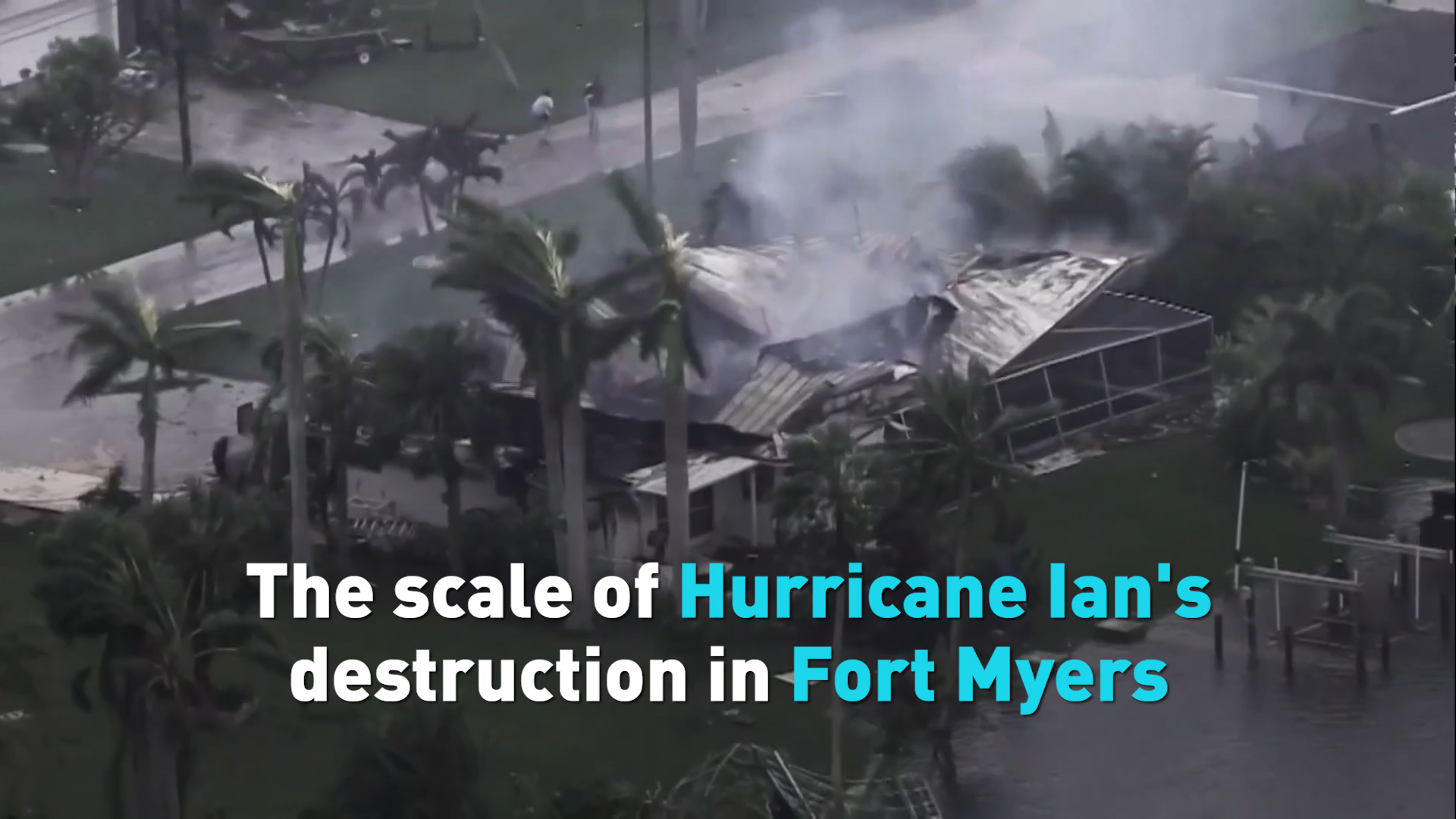 The scale of Hurricane Ian's destruction in Fort Myers