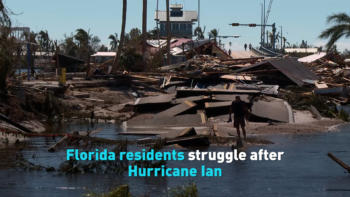 Florida residents struggle after Hurricane Ian