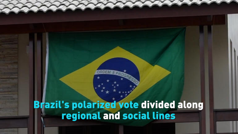 Brazil’s polarized vote divided along regional and social lines