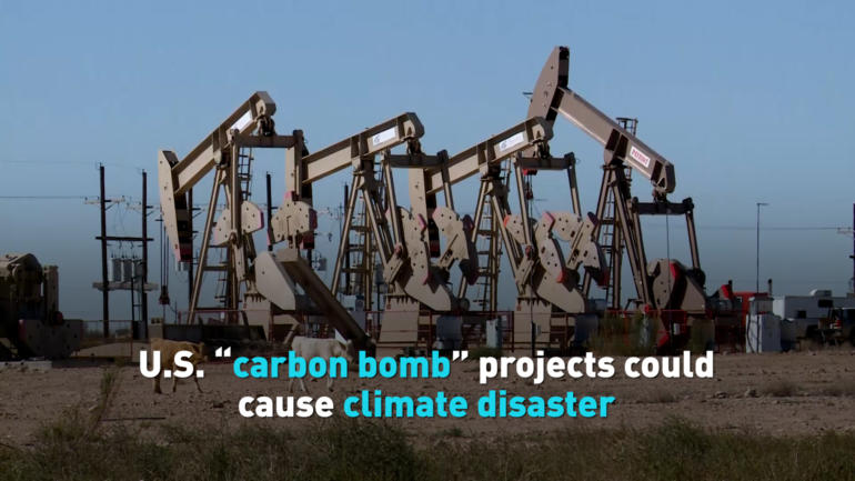 U.S. “carbon bomb” projects could cause climate disaster