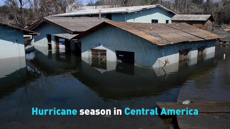 Hurricane season in Central America