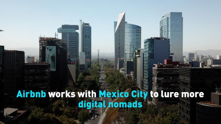Airbnb works with Mexico City to lure more digital nomads