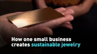 How one small business creates sustainable jewelry