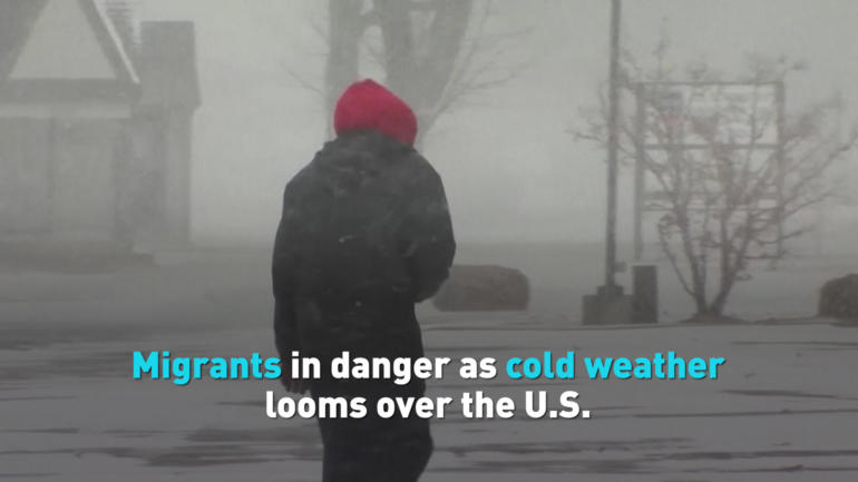 Migrants in danger as cold weather looms over the U.S.