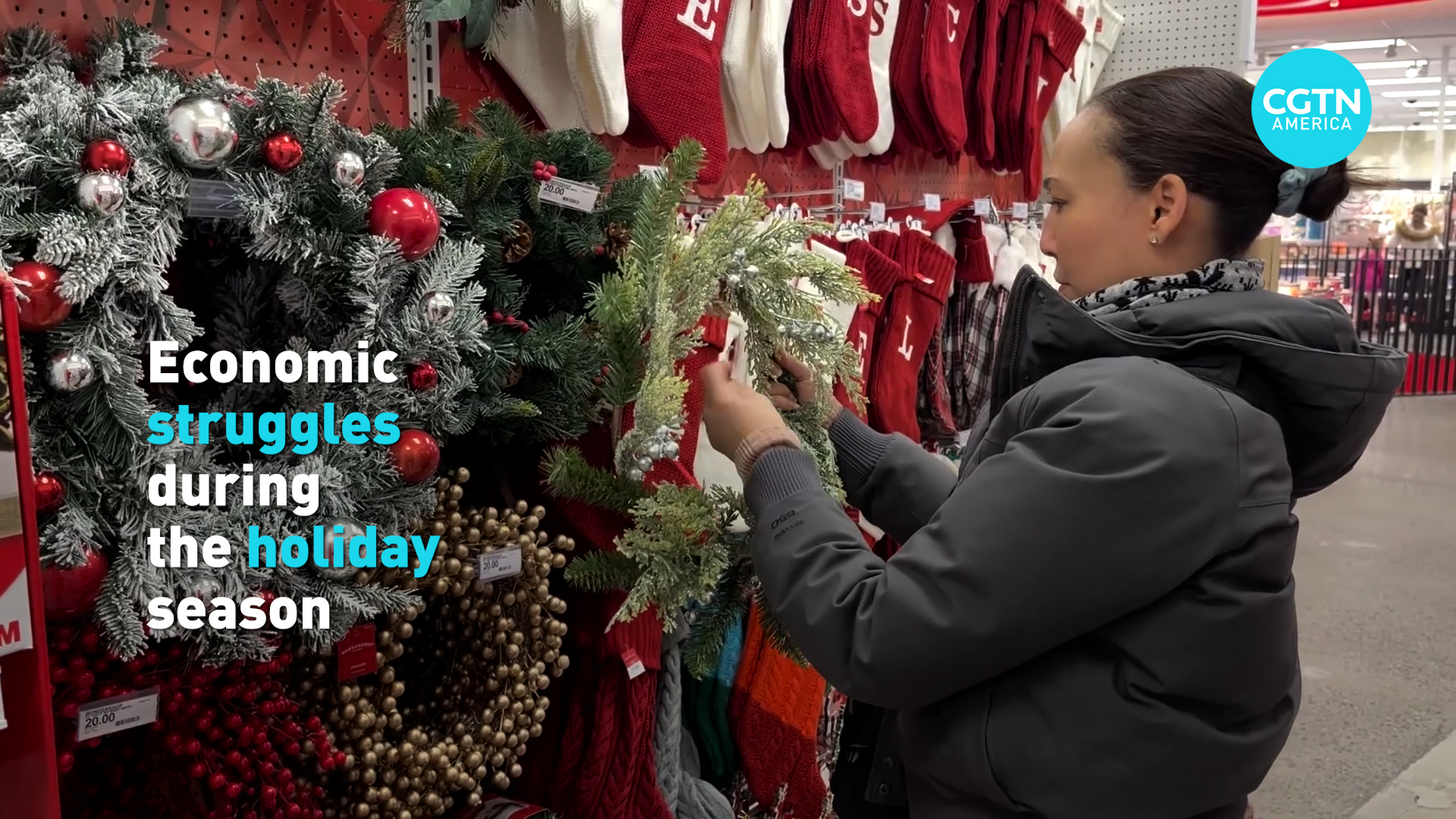 Economic Struggles During The Holiday Season | CGTN America