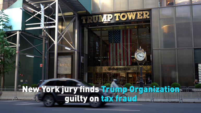 New York jury finds Trump Organization guilty on tax fraud