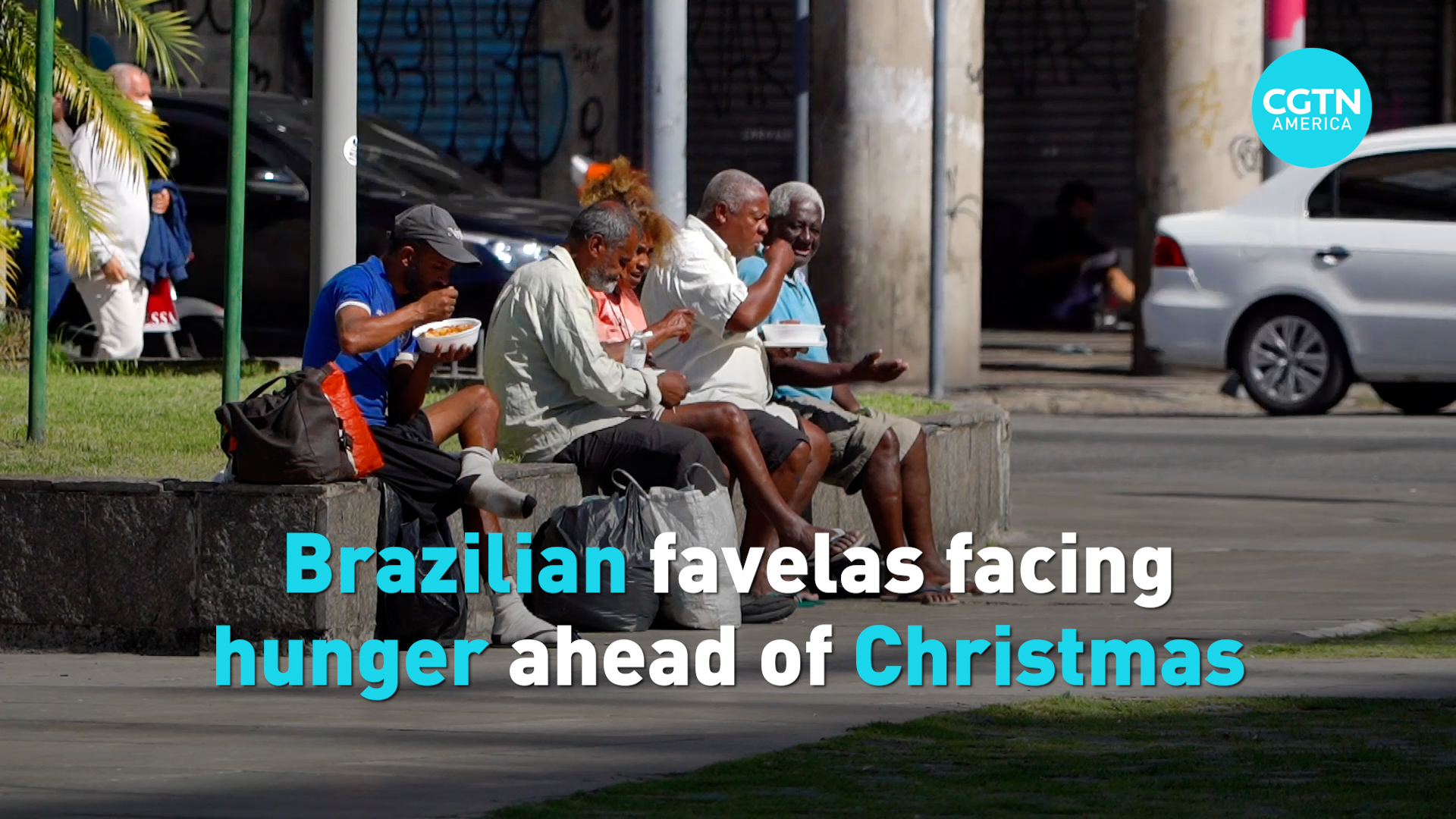 Brazilian favelas facing hunger ahead of Christmas
