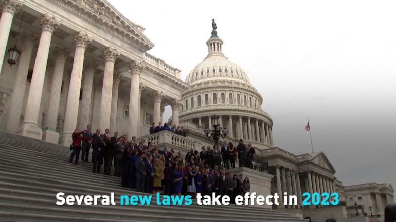 Several new laws take effect in 2023