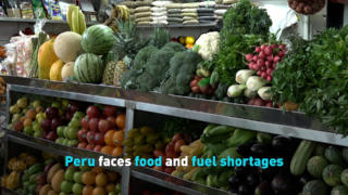 Peru faces food and fuel shortages