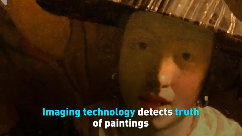 Imaging technology detects truth of paintings