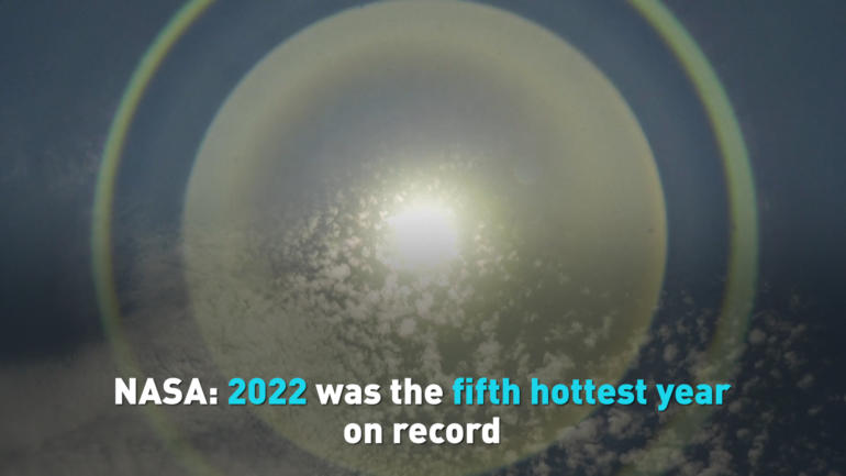 NASA: 2022 was the fifth hottest year on record