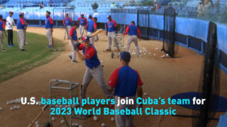 U.S. baseball players join Cuba’s team for 2023 World Baseball Classic