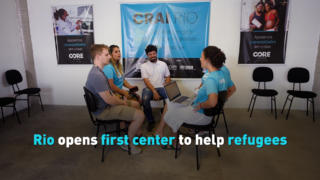 Rio opens first center to help refugees