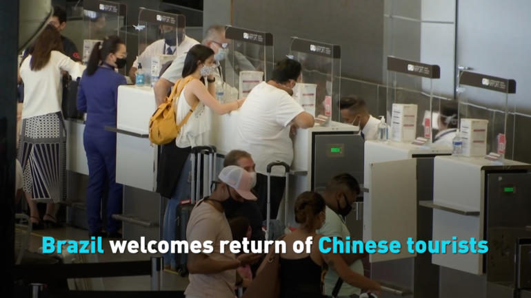 Brazil welcomes return of Chinese tourists