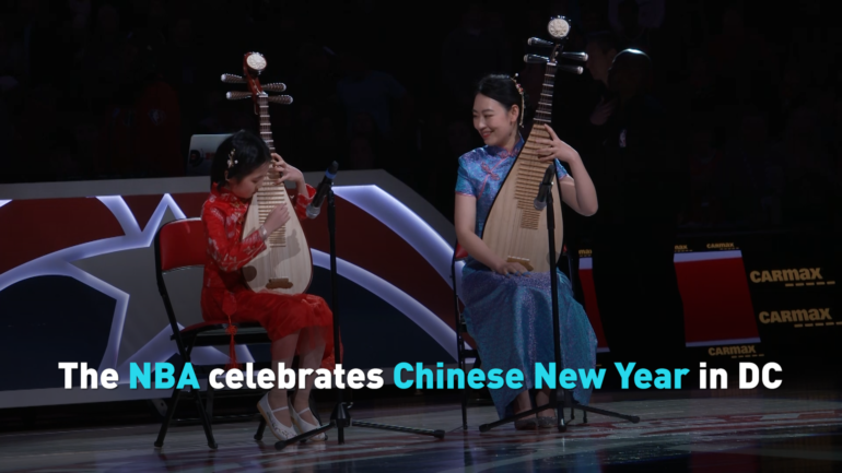 The NBA celebrates Chinese New Year in DC