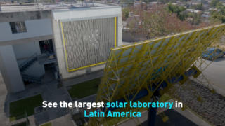 See the largest solar laboratory in Latin America