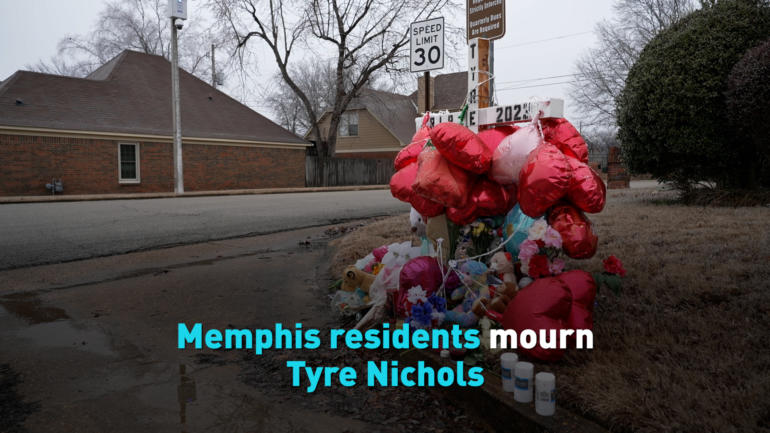 Memphis residents mourn Tyre Nichols