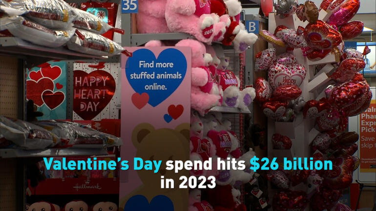 Valentine’s Day spend hits $26 billion in 2023