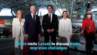 Biden visits Canada to discuss trade, migration challenges