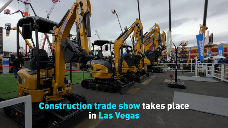 Construction trade show takes place in Las Vegas