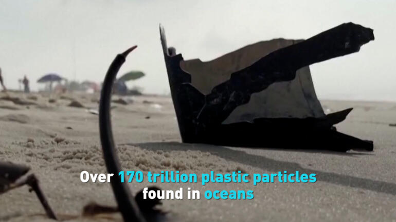 Over 170 trillion plastic particles found in oceans
