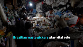Brazilian waste pickers play vital role