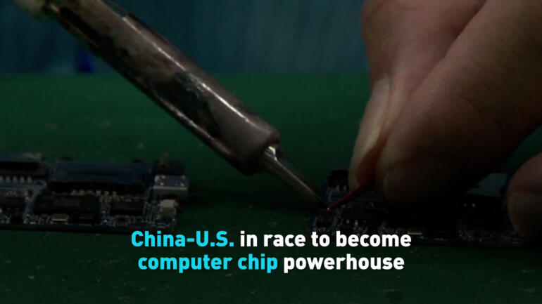 China-U.S. in race to become computer chip powerhouse