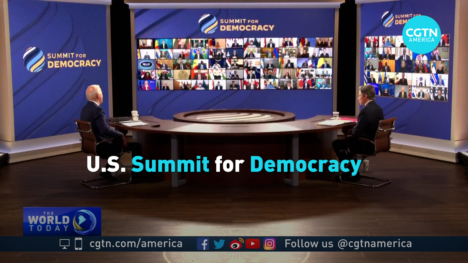 U.S. Summit for Democracy CGTN America