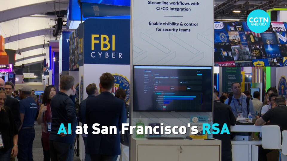 AI at San Francisco’s RSA Conference CGTN America