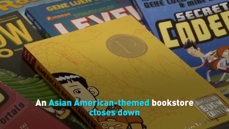 An Asian American-themed bookstore closes down