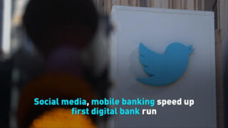 Social media, mobile banking speed up first digital bank run