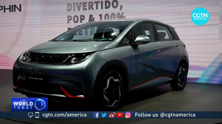 China’s BYD Launched A New EV Model In Brazil | CGTN America