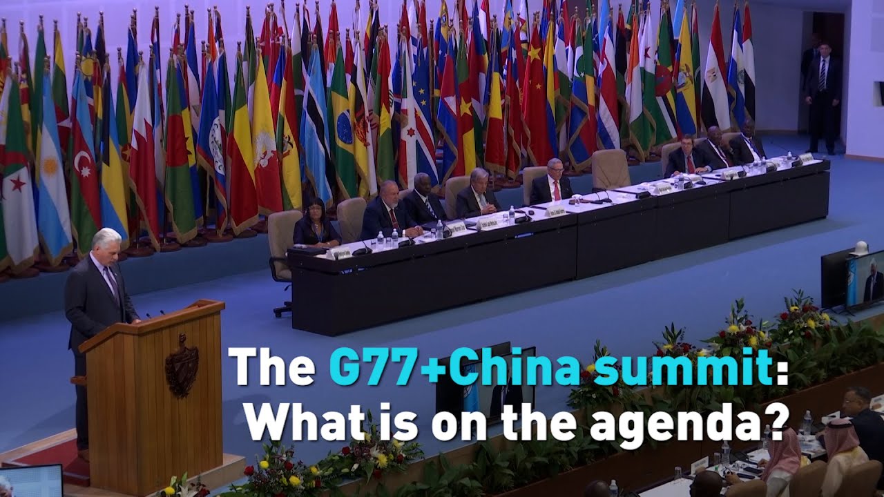 The G77+China summit What is on the agenda? CGTN America