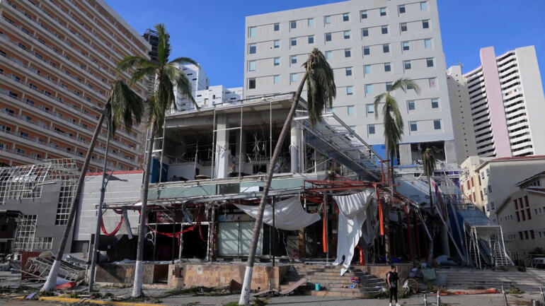 Historic hurricane Otis strikes Mexico’s Pacific Coast