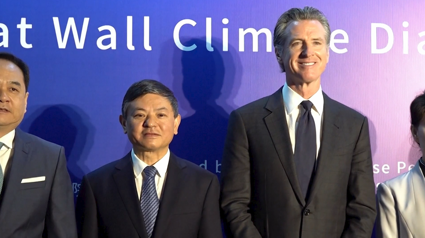 China and California partner on environment