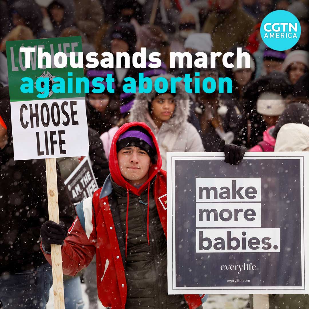 March For Life 2024 CGTN America   A1 