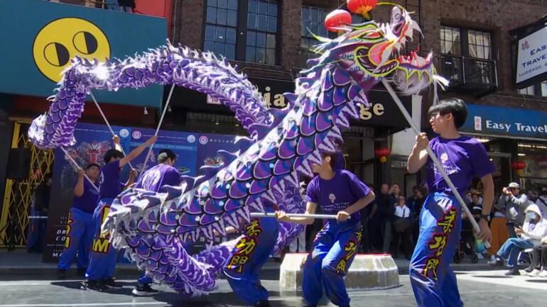 Lion and dragon dancing grows in popularity at California high schools