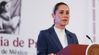 Mexico’s first female leader holds her first press conference