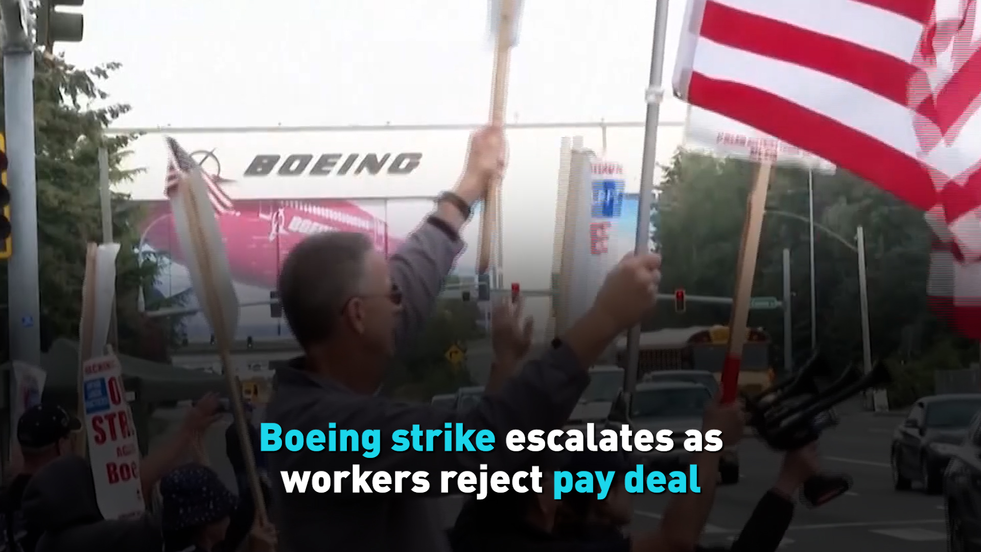 Boeing strike escalates as workers reject pay deal