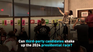 Can third-party candidates shake up the 2024 presidential race?