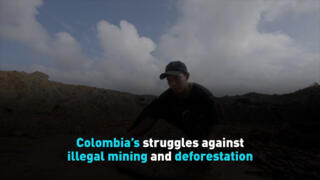 Colombia struggles against illegal mining and deforestation