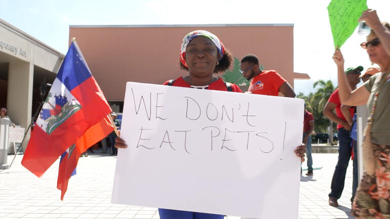 Haitian American community mobilizes against racism