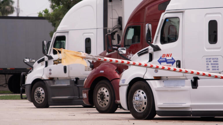 Florida crash sparks crackdown on immigrant truck drivers