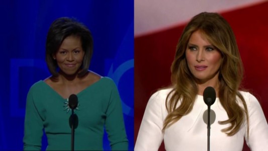 Similarities in speeches of Malania Trump and Michelle Obama