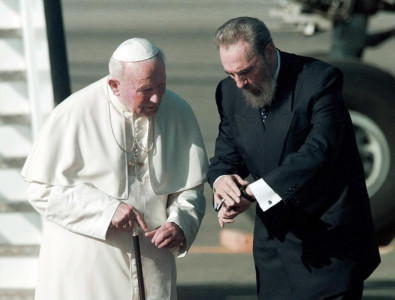 Castro and the Pope