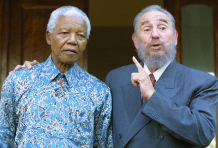Castro and Mandela