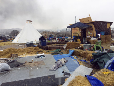 Dakota Access protest camp