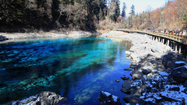 Jiuzhaigou is a nature reserve and national park located in the northern part of Sichuan Province. (Photo from CFP) Jiuzhaigou