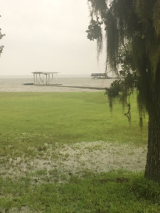 Northeast Houston resident Marc F. Wilson has lived on Lake Houston for more than 20 years, here's how the lake looked from Day 1 of Hurricane Harvey to Day 4.